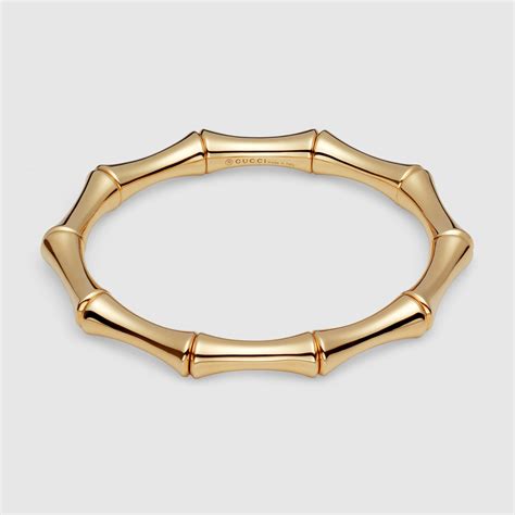 bamboo thin bracelet gucci|gucci bamboo cuff bracelet.